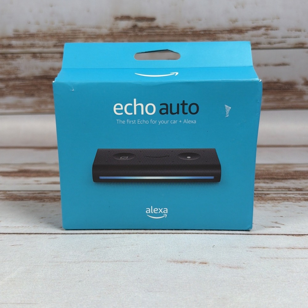 Amazon Echo Auto First Gen Hands-Free Alexa Car Adapter Device Brand New Sealed